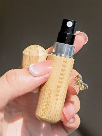 Bamboo Refillable Perfume Atomiser Spray Bottle 8ml | Kisasahome Kenya