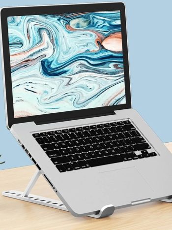 Adjustable Aluminium Laptop Stand Foldable 7-Height | Kisasahome Kenya
