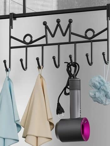 Over the Door Hanger 7 Slot Durable Stainless Steel - Kisasahome Kenya