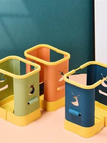 Expandable Trash Bin Adjustable 9-Gear Deer Design | Kisasahome Kenya
