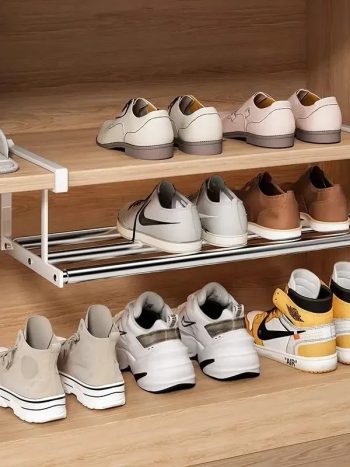 Expandable Under-Shelf Shoe Rack Wardrobe Organiser | Kisasahome Kenya