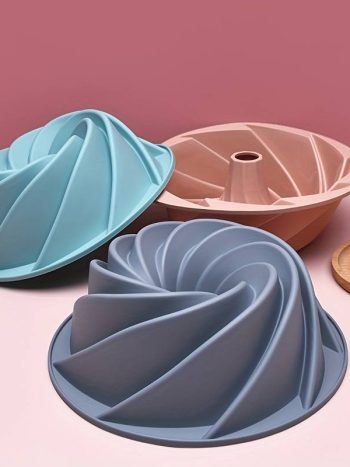 Silicone Spiral Bundt Cake Mould — Kisasahome Kenya