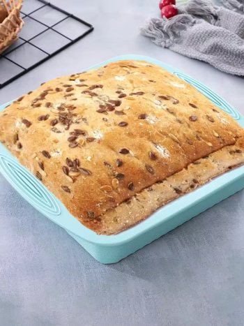 Squared Silicone Baking Tin