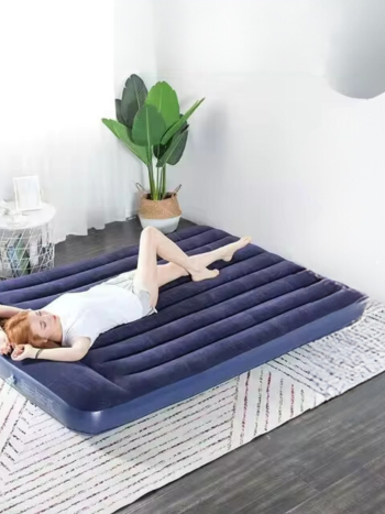 Intex Air Bed With Electric Pump 4*6 with Head Rest