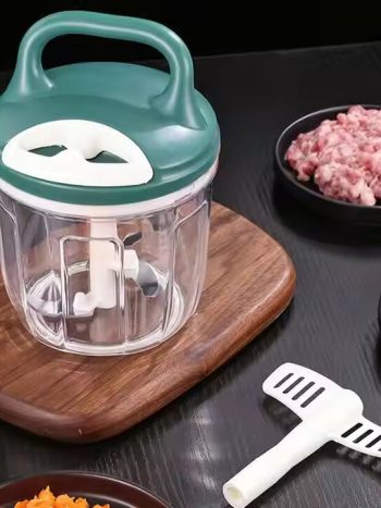 Manual Vegetable Chopper 1000ml Pull-Cord | Kisasahome Kenya