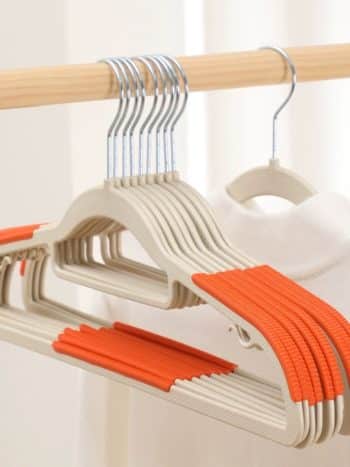 10pcs Anti-Slip Clothes Hangers with Non-Slip Grip Rust-Proof — Kisasahome Kenya