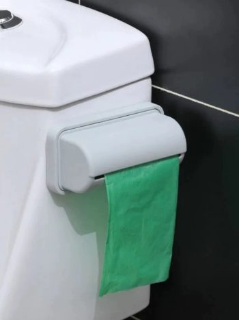 Wall Mounted Plastic Bag Dispenser No-Drill | Kisasahome Kenya