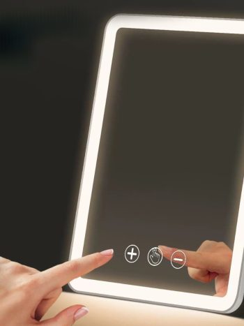 LED Lighted Makeup Mirror Touch Dimmer 3 Modes | Kisasahome Kenya