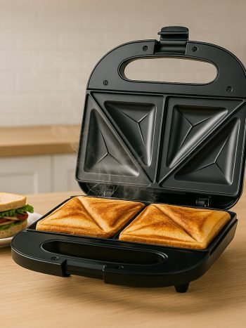 2 Slice Sandwich Maker 750W Non-Stick Double Heat | Kisasahome Kenya