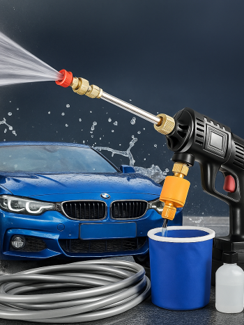 Wireless Car Wash Gun Cordless High Pressure Foam Kit | Kisasahome Kenya