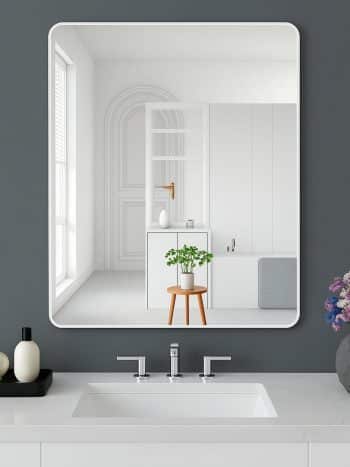 Rectangular Foldable Peel and Stick Mirror (40x60cm)