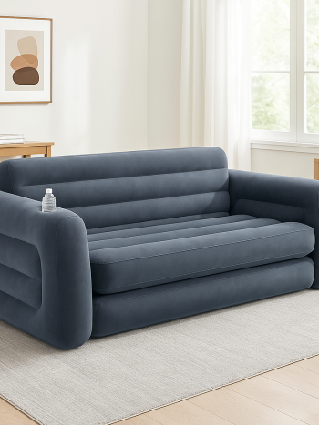 Intex Pull-Out Inflatable Sofa Bed 2-in-1 Living Room | Kisasahome Kenya