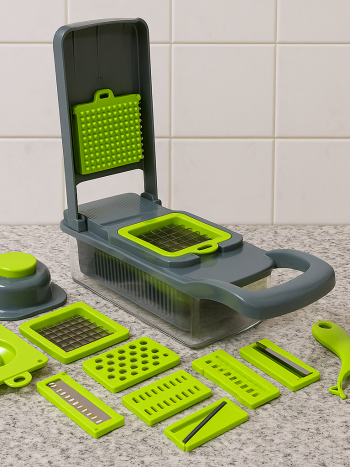 16pcs Vegetable Slicer Fruit Chopper