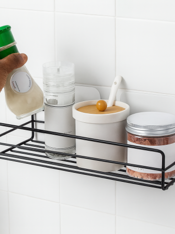 Metallic Rectangular Bathroom Organizer/Bathroom Shelf|Kisasahome-Kenya