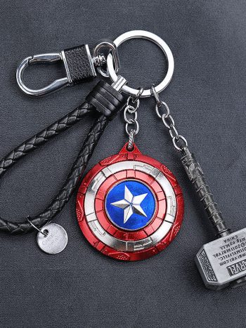 Marvel Avengers Captain America & Thor Keychain Gift Set | Kisasahome Kenya
