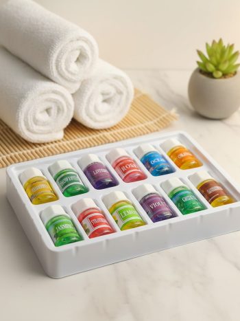 12-Piece Essential Oils Set for Diffuser Aromatherapy | Kisasahome Kenya
