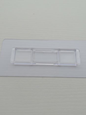 Self Adhesive Wall Hooks Pair / Punch-Free Clear Buckle Bathroom Kitchen | Kisasahome Kenya