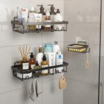 3pc Rectangle Shower Caddy (BL03)— Kisasahome Kenya