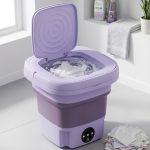 Foldable Portable Washing Machine 8L Spin Dryer | Kisasahome Kenya 1 1774849432_portable-foldable-mini-washing-machine-kisasahome-kenya.jpg
