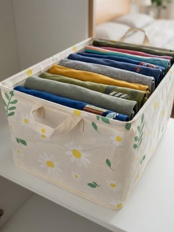 Daisy Yellow Closet Organizer