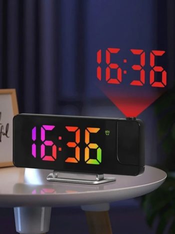 Digital Projection Alarm Clock LED Mirror Display Temperature | Kisasahome Kenya