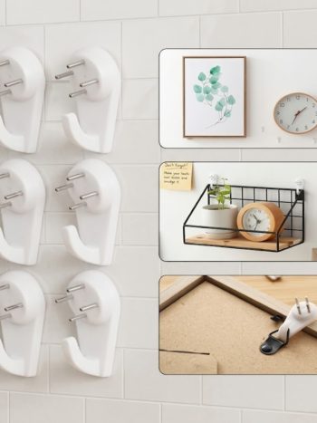 Picture Frame Hanging Hooks 10pcs Steel Pin Wall Mount | Kisasahome Kenya