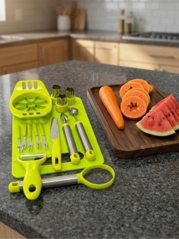 8-in-1 Fruit Carving Set / Melon Baller Slicer Peeler Shape Cutters Kitchen | Kisasahome Kenya