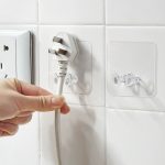 Power Plug Socket Holder Hooks 10pcs Adhesive Cable Organiser | Kisasahome