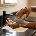 Exfoliating Soap Saver Bag Bath Body Foaming Sponge - Kisasahome Kenya
