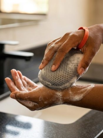 Exfoliating Soap Saver Bag Bath Body Foaming Sponge - Kisasahome Kenya