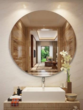 40cm by 40cm Circular Shaped Mirrors - Kisasahome Kenya