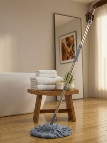 Self-Wringing Twist Mop Microfibre Long Handle Stick - Kisasahome Kenya