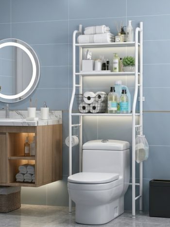 Over Toilet Washing Machine Storage Rack 3-Tier - Kisasahome Kenya.