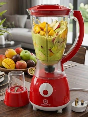 2 in 1 Blender & Spice Grinder 1.5L 1500W SBL-100B/R | Kisasahome Kenya