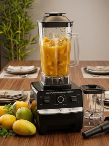 2 in 1 Blender, Super Blender, Juice Maker, Low Noise, 2 Speeds with Pulse Function, 1000 Watts, 2.5L SBL-2809R/B - Kisasahome Kenya