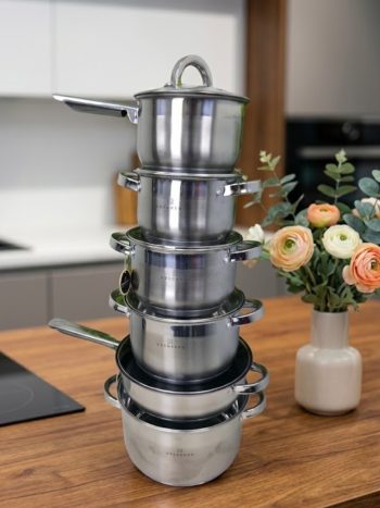 Kisasahome | Your 2026 Home Upgrade Starts Here 4 12pcs Edenberg Cookware Set EB-4015 - Kisasahome Kenya