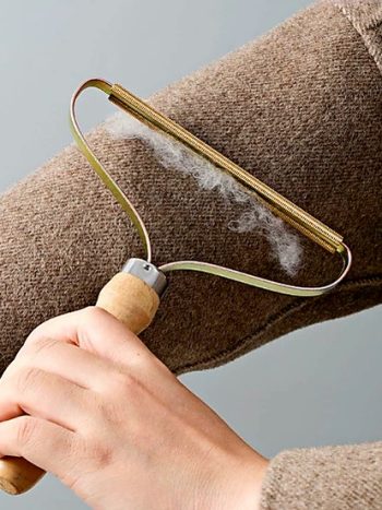 Manual Lint Remover/ Metallic Pet fur Remover