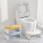 Toilet Stepping Stool with Massager