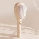 Self-Cleaning Detangling Hair Brush Anti-Static | Kisasahome Kenya