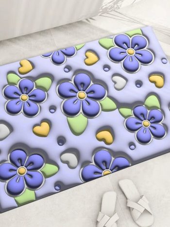 Bubble-Like Bathroom Absorbent Mat (50x80)