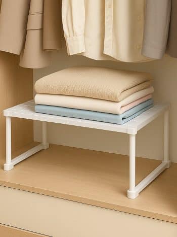 1Pc Stackable Cabinet/Wardrobe Organizer