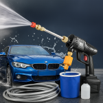 Wireless Car Wash Gun Cordless High Pressure Foam Kit | Kisasahome Kenya