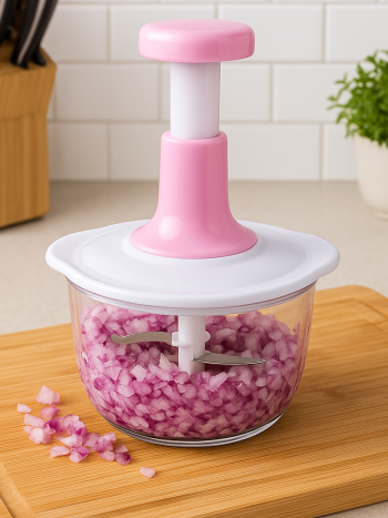 Multi-functional Hand Pushing Vegetable Grater Chopper