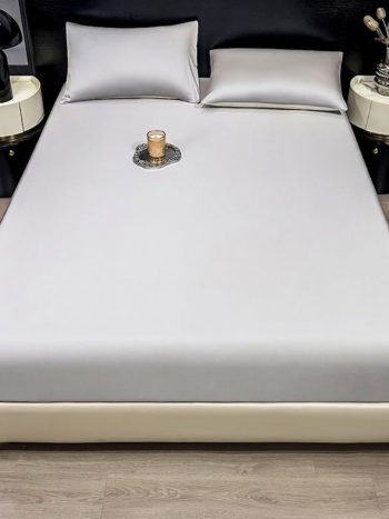 Queen Bed Sheet Set 6x6 Fitted Cotton Bedroom 3-Piece|Kisasahome-Kenya