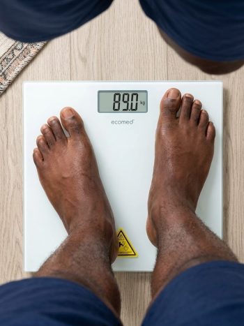 Digital Bathroom Scale (150kg) Glass Personal Scale - Kisasahome Kenya