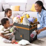 Heavy-Duty Foldable Felt Storage Basket (25kg Capacity) – Multi-Purpose Home Organizer- Kisasahome Kenya