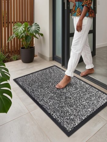 Non-Slip Dirt Trapper Super Absorbent Door Mat Rubber Backed Entryway Rug (50cm x 80cm) - Kisasahome Kenya