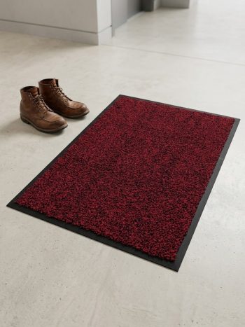 Outdoor/ Indoor Anti-slip Door Mat 50 x 80cm red Color - Kisasahome Kenya