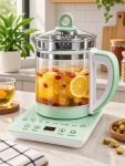 1.8Ltrs Electric Glass Infuser Kettle-80A