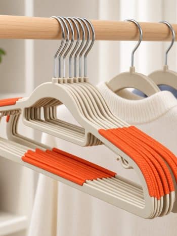 10pcs Anti-Slip Clothes Hangers with Non-Slip Grip Rust-Proof — Kisasahome Kenya